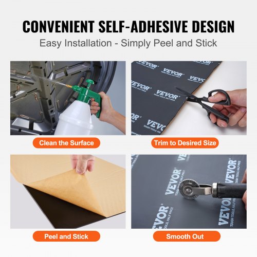 Car Sound Deadening Mat 200 mil 25 sqft Car Sound Dampening Material Butyl