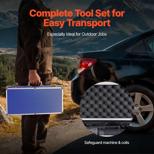 Magnetic Induction Heater Kit 1000w 110V Portable Handheld Induction