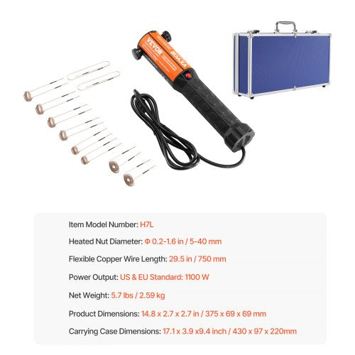 Magnetic Induction Heater Kit 1000w 110V Portable Handheld Induction