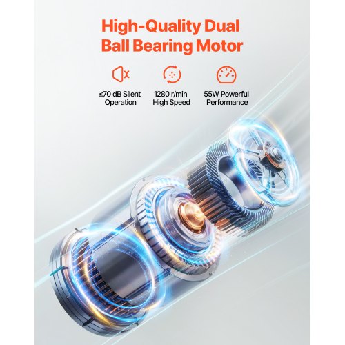 Industrial Pedestal Fan 16 Inch 75Degree Oscillating Fan Height