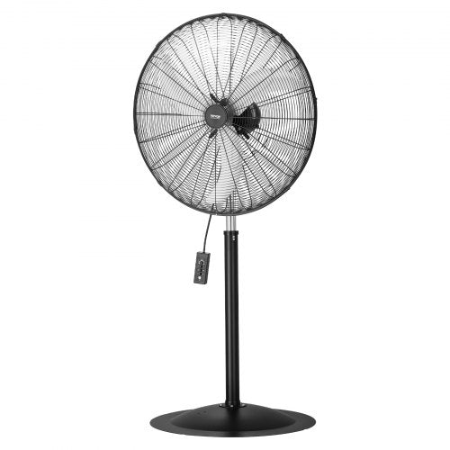 Industrial Pedestal Fan 30 Inch 85Degree Oscillating Fan Height