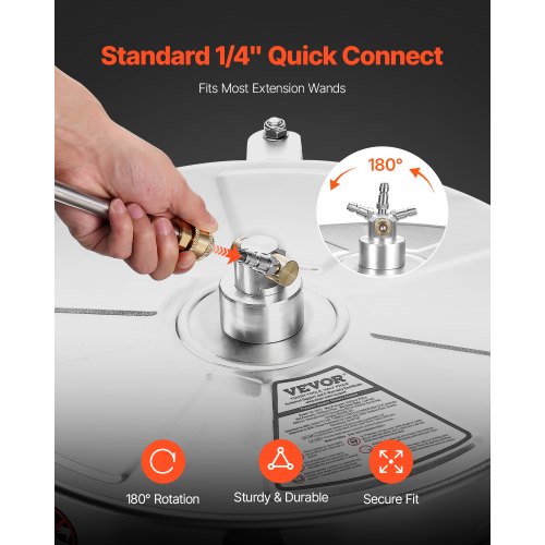 18 Pressure Washer Surface Cleaner Stainless Steel Pressure Washer