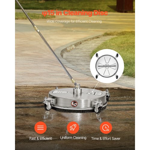 15 Pressure Washer Surface Cleaner Stainless Steel Pressure Washer