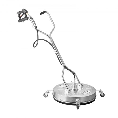 24 Pressure Washer Surface Cleaner Stainless Steel Attachments With 4 Wheels