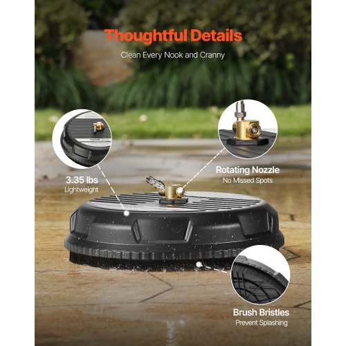 15 Pressure Washer Surface Cleaner Plastic Pressure Washer Attachments