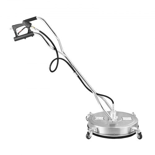 20 Pressure Washer Surface Cleaner 4 Wheels Dual Handle 4500 Max PSI