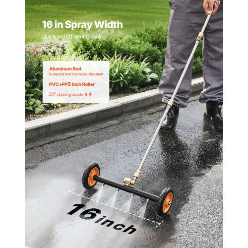 16 Pressure Washer Undercarriage Cleaner Stainless Steel Surface Cleaner
