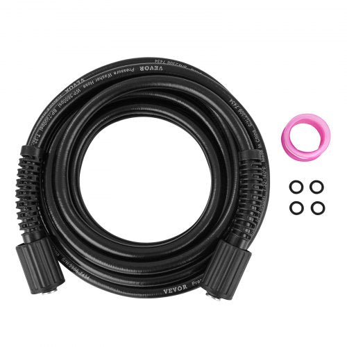 Pressure Washer Hose 100FT 14 Kink Free M2214mm Brass Thread