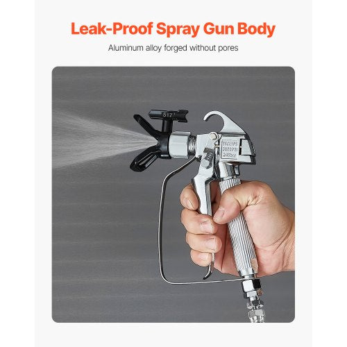 Airless Paint Spray Gun 3600PSI High Pressure Airless Paint Sprayer Gun