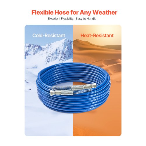 50ft Airless Paint Sprayer Hose 14 in Universal Airless Paint Spray Hose