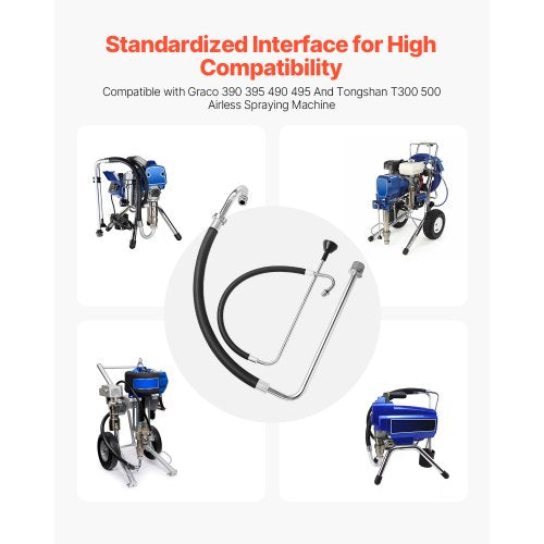 Suction Hose Tube and Reflux Line Sets Aluminum Alloy an Rubber Suction