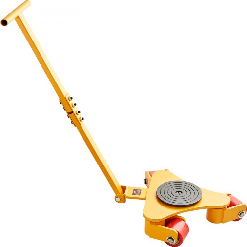 Machinery Skate Dolly 6614 LBS3T Industrial Machinery Mover with Handle