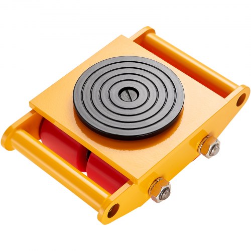4PCS Machinery Skate Dolly 17637 LBS8T Industrial Machinery Mover Heavy