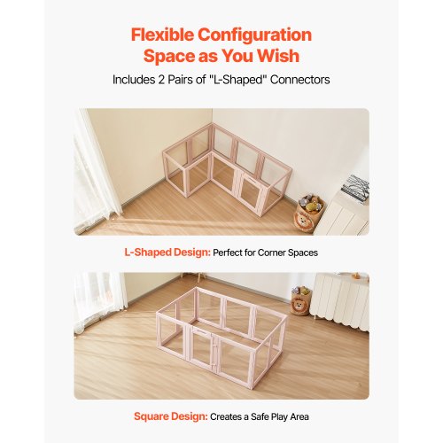 Dog Whelping Box 60X39X23 In Plastic Pen For Medium Sized Dogs Waterproof
