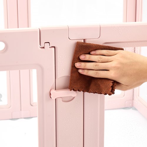 Dog Whelping Box 60X39X23 In Plastic Pen For Medium Sized Dogs Waterproof