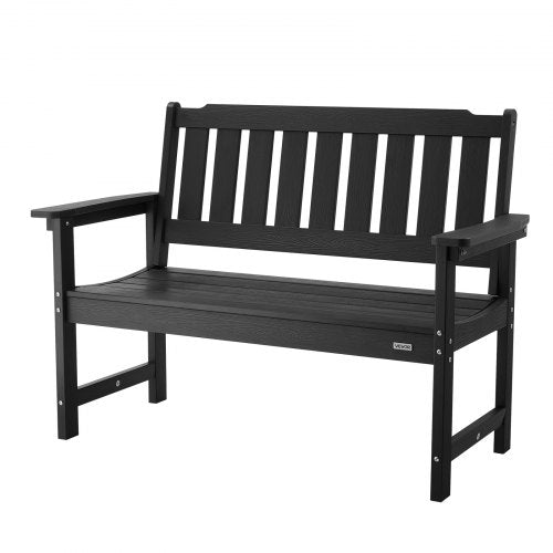 Outdoor Bench 50.5 Inch 800 Lbs Weight Capacity For 23 Persons Weatherproof