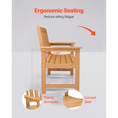 Outdoor Bench 50.5 Inch 800 Lbs Weight Capacity For 23 Persons Weatherproof 64 7