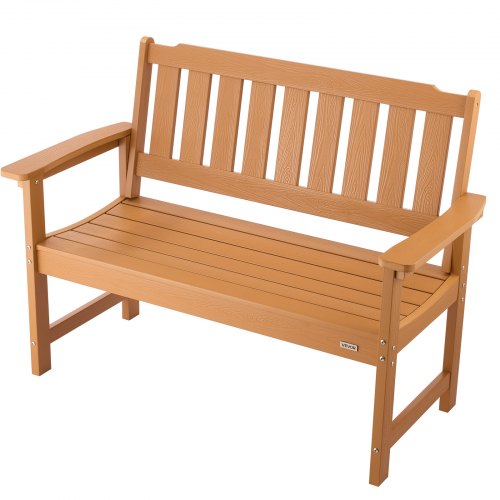 Outdoor Bench 50.5 Inch 800 Lbs Weight Capacity For 23 Persons Weatherproof 64 7