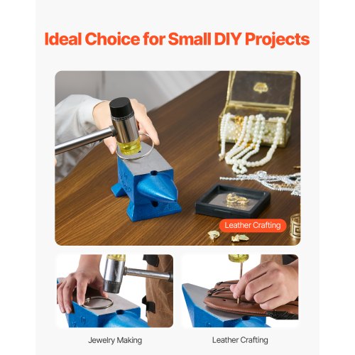 Single Horn Anvil 22Lbs Steel Anvil Blacksmith for Sale Forge Steel Tools