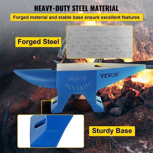 Single Horn Anvil 86Lbs Steel Anvil Blacksmith for Sale Forge Steel Tools