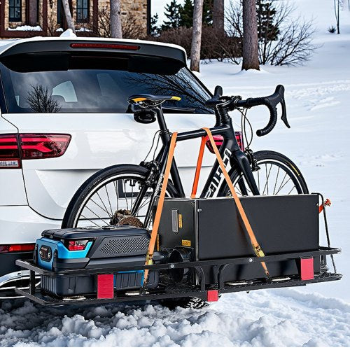 53 x 19 x 5 Hitch Cargo Carrier 500 lbs Capacity Hitch Cargo Carrier