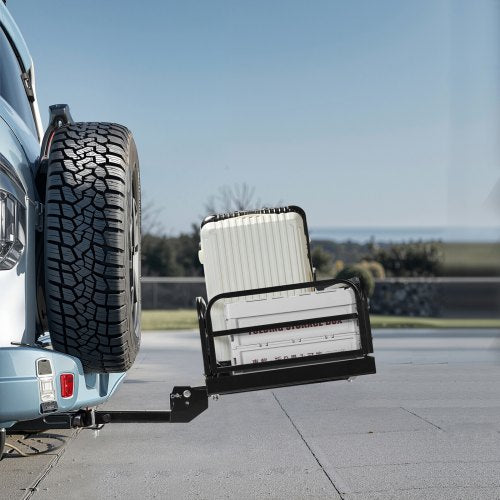 60 x 24 x 14 Hitch Cargo Carrier 500 lbs Capacity Hitch Cargo Carrier