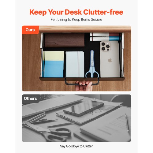 13 Wide Under Desk Drawer Slide Out Under Desk Mounted Pullout Drawer