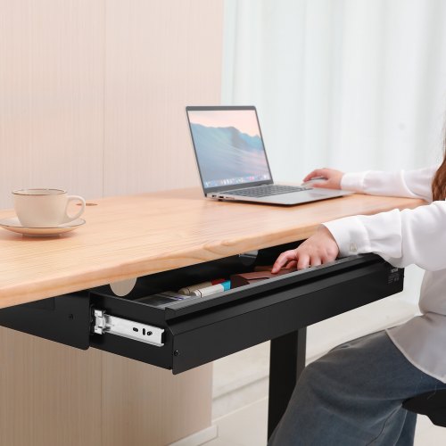 33 Wide Under Desk Drawer Slide Out Under Desk Mounted Pullout Drawer