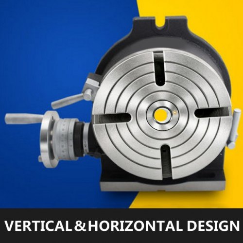 Rotary Table 8Inch Horizontal Vertical HV8 Precision 3MT Milling Drilling