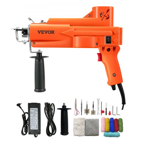 Tufting Gun 2 In 1 Cut Loop Pile Electric Carpet Weaving Flocking Machine Rug
