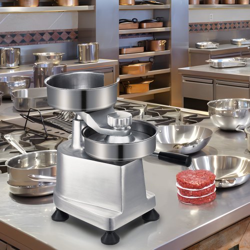 Commercial Burger Patty Maker Hamburger Beef With 3 Convertible Mold456Inch