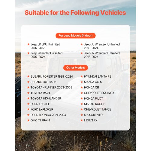 Car Air Mattress Fits Toyota 4runner Jeep Wrangler Inflatable Car Camping