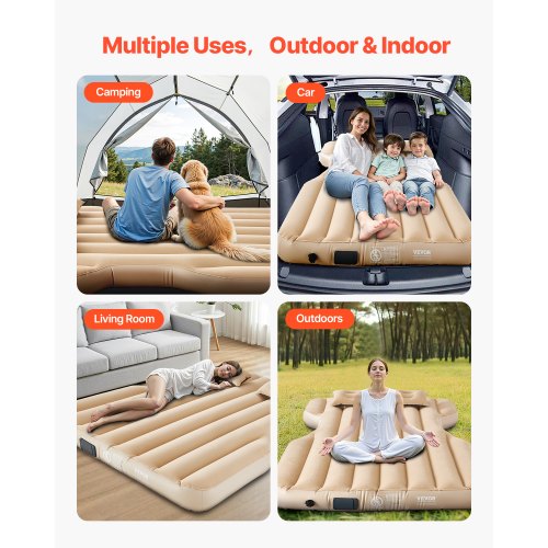 Car Air Mattress Fits Tesla Model Y 20202024 Inflatable Car Camping