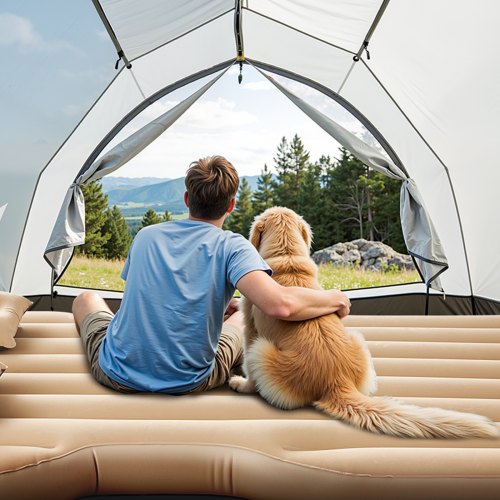 Car Air Mattress Fits Tesla Model Y 20202024 Inflatable Car Camping