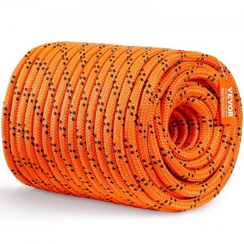 Double Braided Polyester Rope 34 in x 220 ft 24 Strands 12700 LBS