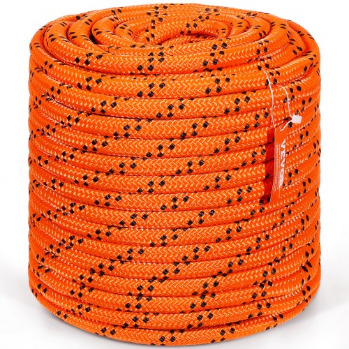 Double Braided Polyester Rope 34 in x 220 ft 24 Strands 12700 LBS