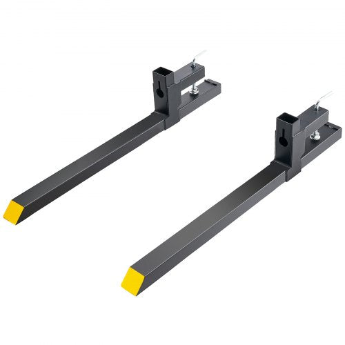 Pallet Forks 2000 lbs Capacity Clamp on Pallet Forks 43 Tractor Bucket