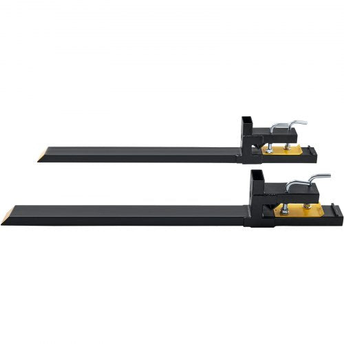 Pallet Forks 4000 Lbs Capacity Clamp On 60 Tractor Bucket Heavy Duty Front