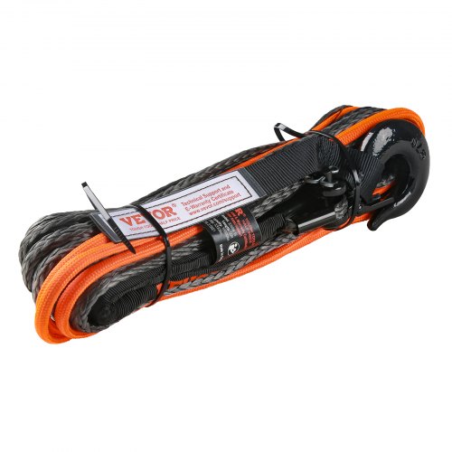 Synthetic Winch Rope 14 Inch x 50 Feet 10000 lbs Synthetic Winch Line