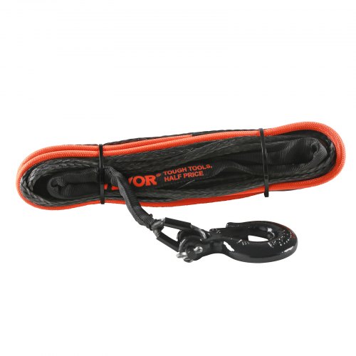 Synthetic Winch Rope 14 Inch x 50 Feet 10000 lbs Synthetic Winch Line