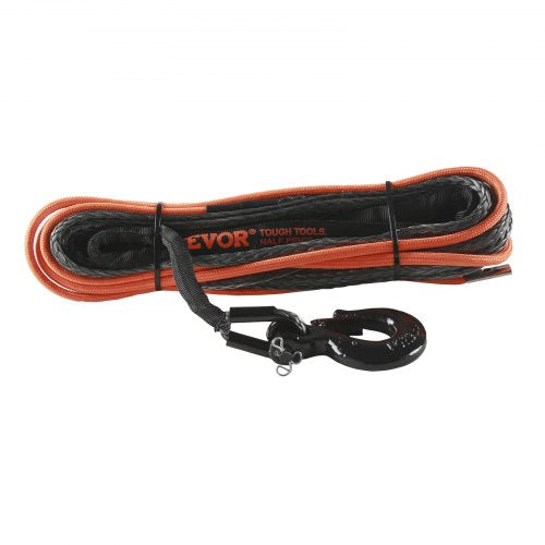 Synthetic Winch Rope 316 Inch x 50 Feet 8350 lbs Synthetic Winch Line