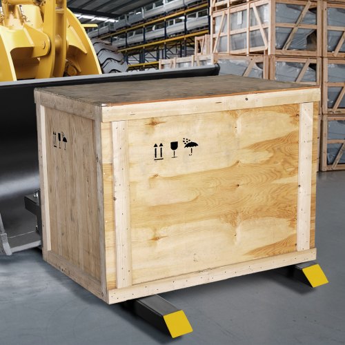 Pallet Forks 4000 Lbs Clamp On 60 Total Length Heavy Duty With Adjustable