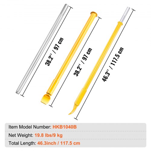 Tire Bead Breaker Slide Hammer 463 Length Heavy Duty Steel Tire Bead