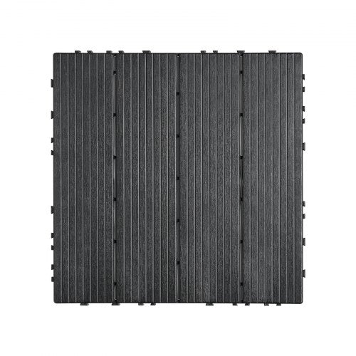 Interlocking Deck Tiles 36 Pack116x116 36 sq ft Plastic Waterproof