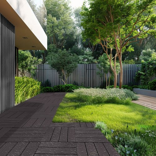 Interlocking Deck Tiles 10 Pack12x12 10 sq ft Plastic Waterproof