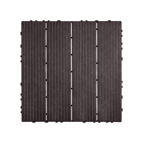 Interlocking Deck Tiles 10 Pack12x12 10 sq ft Plastic Waterproof