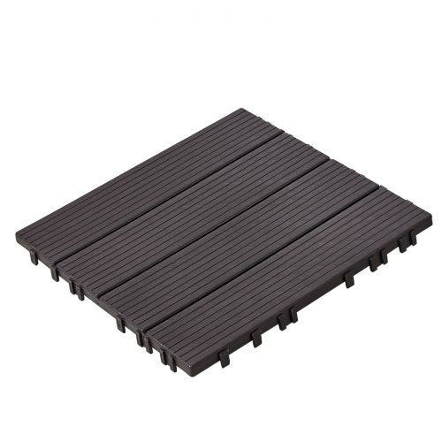 Interlocking Deck Tiles 10 Pack12x12 10 sq ft Plastic Waterproof