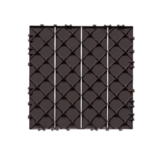 Interlocking Deck Tiles 10 Pack12x12 10 sq ft Plastic Waterproof