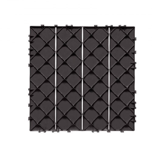 Interlocking Deck Tiles 54 Pack12x12 54 sq ft Plastic Waterproof