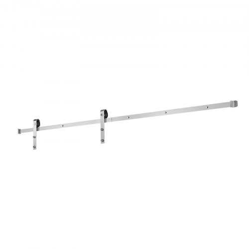 8FT Sliding Barn Door Hardware Kit 330 LBS Weight Capacity Compatible with 42